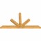 Ekena Millwork Saratoga Rough Sawn Timber Gable Bracket, Western Red Cedar, 96"W x 52"H x 4"D x 6"F, 13/12 Pitch GBW096X52X0406SAR00RWR - alternate 2